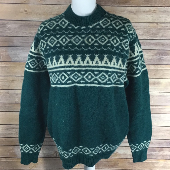 L.L. Bean Sweaters - ❄️Vintage LL Bean Wool Fair Isle Nordic Sweater